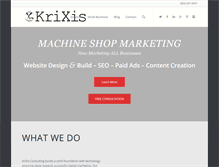 Tablet Screenshot of krixis.com